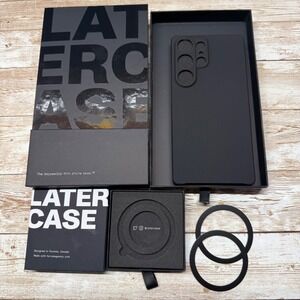 Latercase Midnight Phone Case Samsung Galaxy S25 Ultra Impossibly Thin Maglock